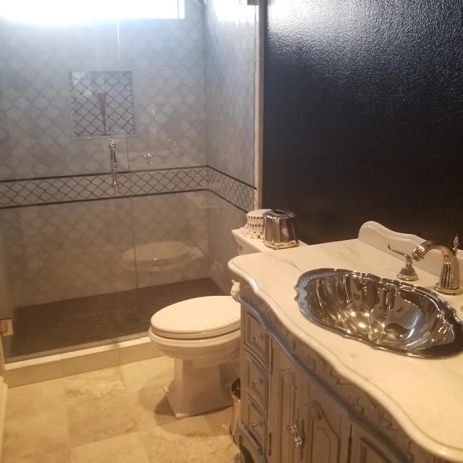 Professional plumbing work and bathroom remodeling in Reserve