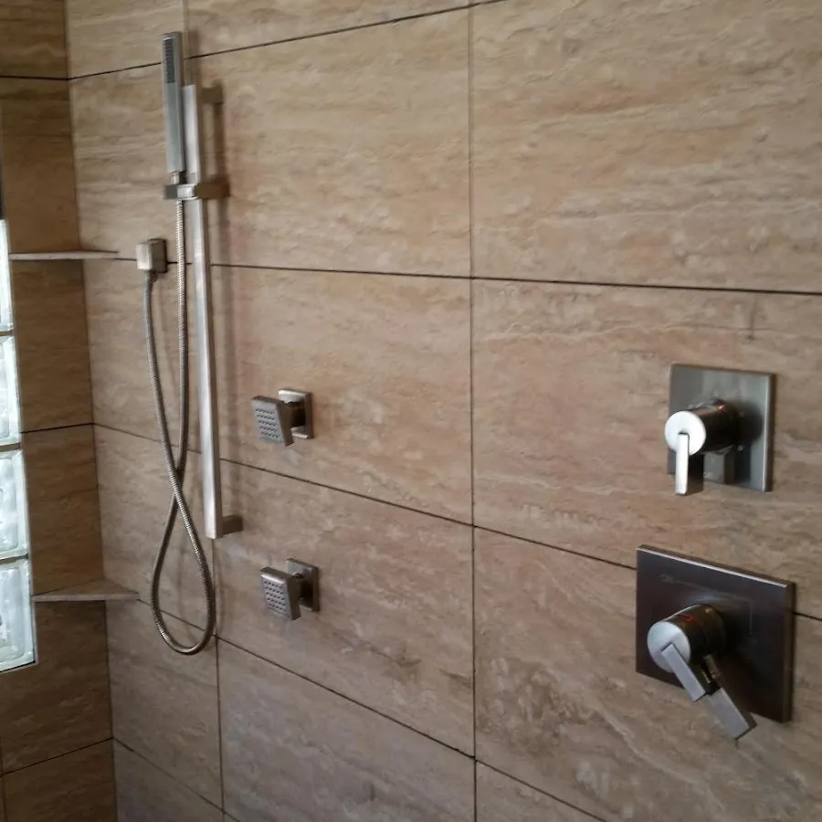 Shower fixture installation for Gas Line Repair in Reserve